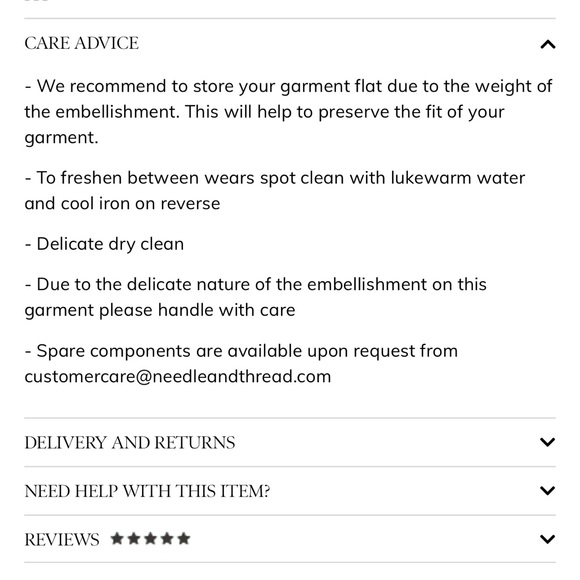 Needle & Thread Floral Evermore Gown - Picture 12 of 13